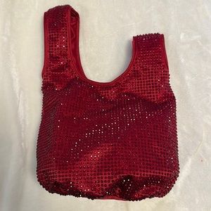 JCrew Santorini bag with crystals